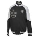 Oakland Raiders Full Zip Cotton Track Jacket