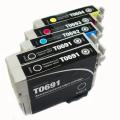 Epson T069 Black/ Color (Remanufactured) (Pack of 5)
