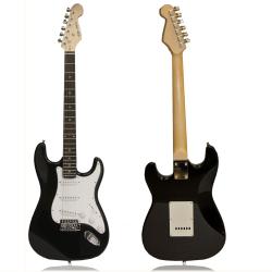 SVP dr. Tech Kids MS-X1 Distressed Tele Design Black/ White Electric Guitar