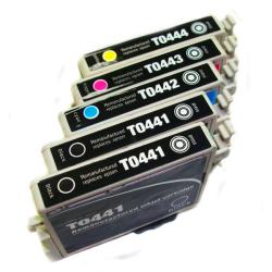 Epson T0441 (Remanufactured) (Pack of 5)