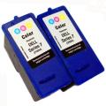 Dell Series 7 CH884 Tri-color (Remanufactured) (Pack of 2)