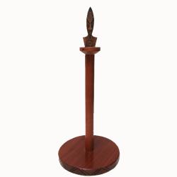 Handcrafted Mask Paper Towel Holder (Ghana)