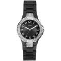 Guess Women's Black Polycarbonate Bracelet Watch