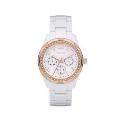Relic by Fossil Women's Starla Multifunction White Resin Watch