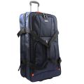 Kenneth Cole Reaction 'Hitchin A Ride' Navy Blue 26-inch Expandable Lightweight Rolling Upright / Duffel