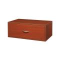 freedomRail O-Box Cherry 1-Drawer Hanging Closet Organizer