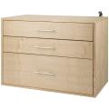 freedomRail O-Box Light Oak Paper Sorter Insert