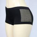 Coco Intimates Women's Black Fishnet Side Boyshorts