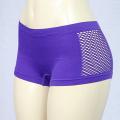 Coco Intimates Women's Purple Fishnet Side Boyshorts