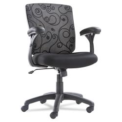 Office Impressions Mid-Back Swirl Design Task Chair