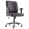 Black 'Big and Tall' Mid-Back Swivel/ Tilt Chair