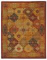 Handmade Heritage Diamond Bakhtiari Multi/ Red Wool Rug (11' x 17')