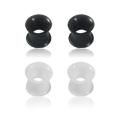 Supreme Jewelry Flexible 00G Double Flared Silicon Plugs (Pack of 2)
