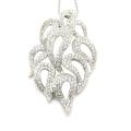 D'sire 18k White Gold 3 4/5ct TDW Diamond Pendant (G-H, VS1-VS2)