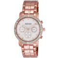 August Steiner Women's Swiss Quartz Multifunction Crystal Watch