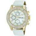 August Steiner Women's Swiss Quartz Baguette Bezel Watch