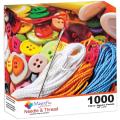 Majestic Needles and Thread 1000-piece Jigsaw Puzzle