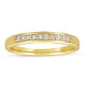10k Yellow Gold 1/6 ct TDW Diamond Wedding Band (G-I, I1-I2)
