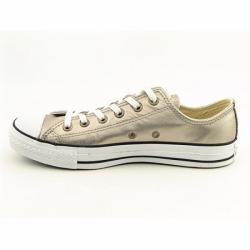 Converse Men's Gold Metallic Oxford Sneakers