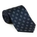 Platinum Ties Men's 'Blue Squared' Necktie