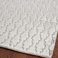 Hand-knotted Mirage Grey Wool and Viscose Rug (7' 6 x 9' 6)