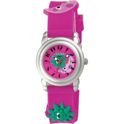 Activa Juniors Purple Rubber With Multicolor Cartoon Design Watch