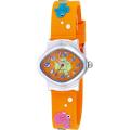 Activa Juniors Orange Rubber With Multicolor Fish Design Watch