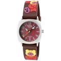 Activa Juniors Brown Rubber With Multicolor Bear Design Watch