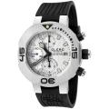 Clerc Men's 'CXX Scuba 250' Black Rubber Watch