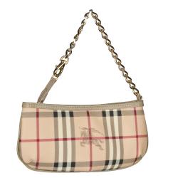 Burberry 'Haymarket' Anabel Wristlet