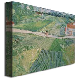 Vincent van Gogh 'Avuvers after the Rain 1890' Canvas Art