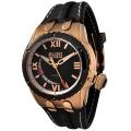 Elini Men's 'Genesis Vision' Black Silicon Watch