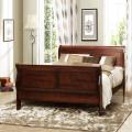 Canterbury Cherry Rubberwood Queen Bed