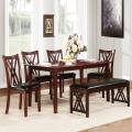 Hawkins 6-Piece Espresso Dining Set