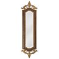 Bates Brown Metal Rectangle Mirror