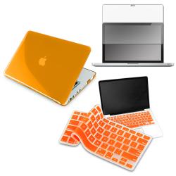 Orange Case/ LCD Protector/ Keyboard Shield for Apple MacBook Pro