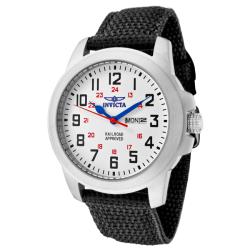 Invicta Men's 'Specialty' Black Nylon Watch