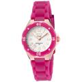 Invicta Women's 'Angel' Fushcia Polyurethane Watch
