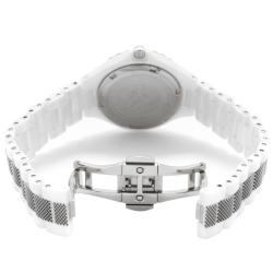 Invicta Unisex 'Ceramics' White Ceramic Watch