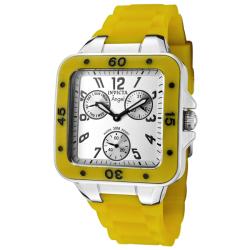 Invicta Women's 'Angel' Yellow Green Polyurethane Watch