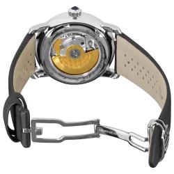Frederique Constant Women's 'Automatic' Gray Satin Strap Watch