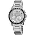 Maurice Lacroix Men's 'Miros' Stainless Steel Chronograph Watch