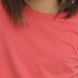 American Apparel Kids' Pink Cotton T-Shirt (Size 12)