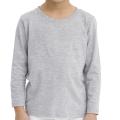 American Apparel Heather Grey Jersey L/S Tee (Size 4)