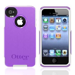 Otter Box Apple iPhone 4/ 4S OEM Purple/ White Commuter Case