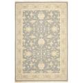 Sumak Flatweave Heirloom Grey Wool Rug (4 x 6)