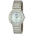Burgi Women's Mother of Pearl Diamond Quartz Watch