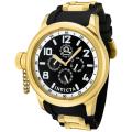 Invicta Men's 'Russian Diver/Signature' Black Chronograph Watch