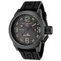 Swiss Legend Men's 'Submersible' Black Silicon Watch