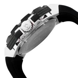 Swiss Legend Men's 'Challenger' Black Silicon Watch